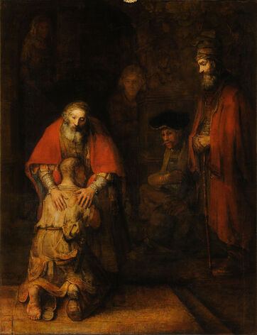Rembrandt's painting The Return of the Prodigal Son